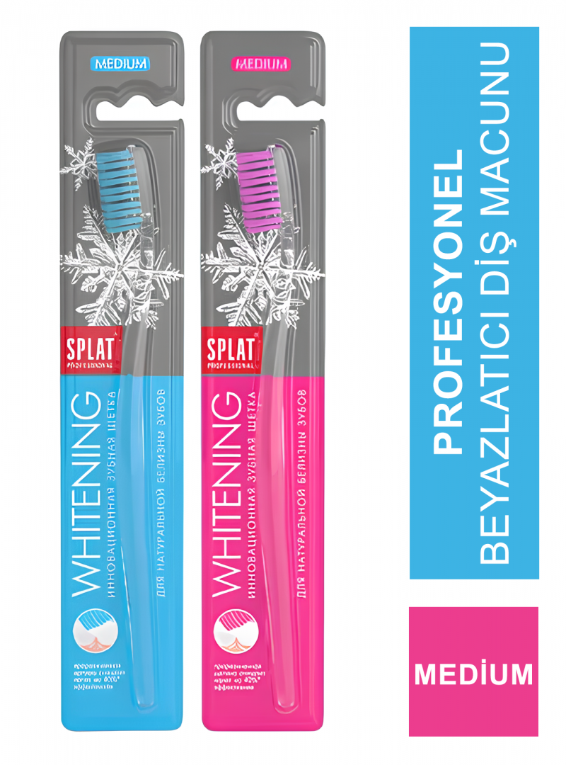 Splat Professional Whitening Diş Fırçası Medium