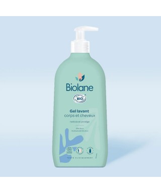 Biolane Hair&Body Gel Lavant ( Saç ve Vücut Temizleme Jeli ) 500 ml