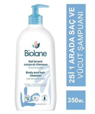Biolane Body and Hair Cleanser ( Saç ve Vücut Şampuanı ) 350 ml