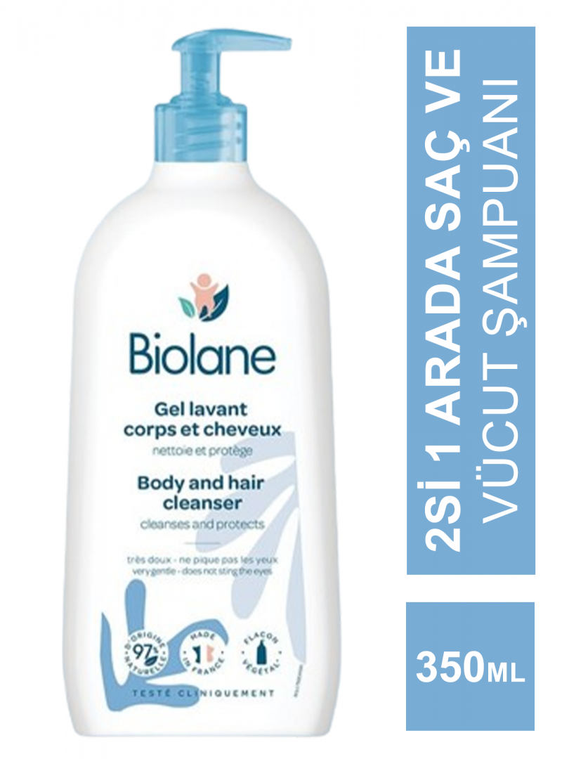 Biolane Body and Hair Cleanser ( Saç ve Vücut Şampuanı ) 350 ml