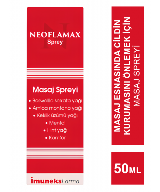 İmuneks Neoflamax Masaj Spreyi 50 ml