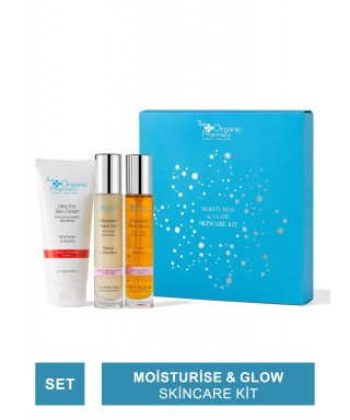 The Organic Pharmacy Moisturise & Glow Skincare Kit