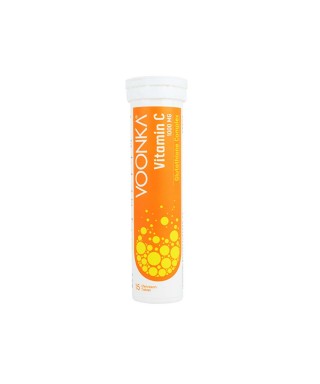 Voonka Vitamin C Glytathione Complex 15 Efervesan Tablet