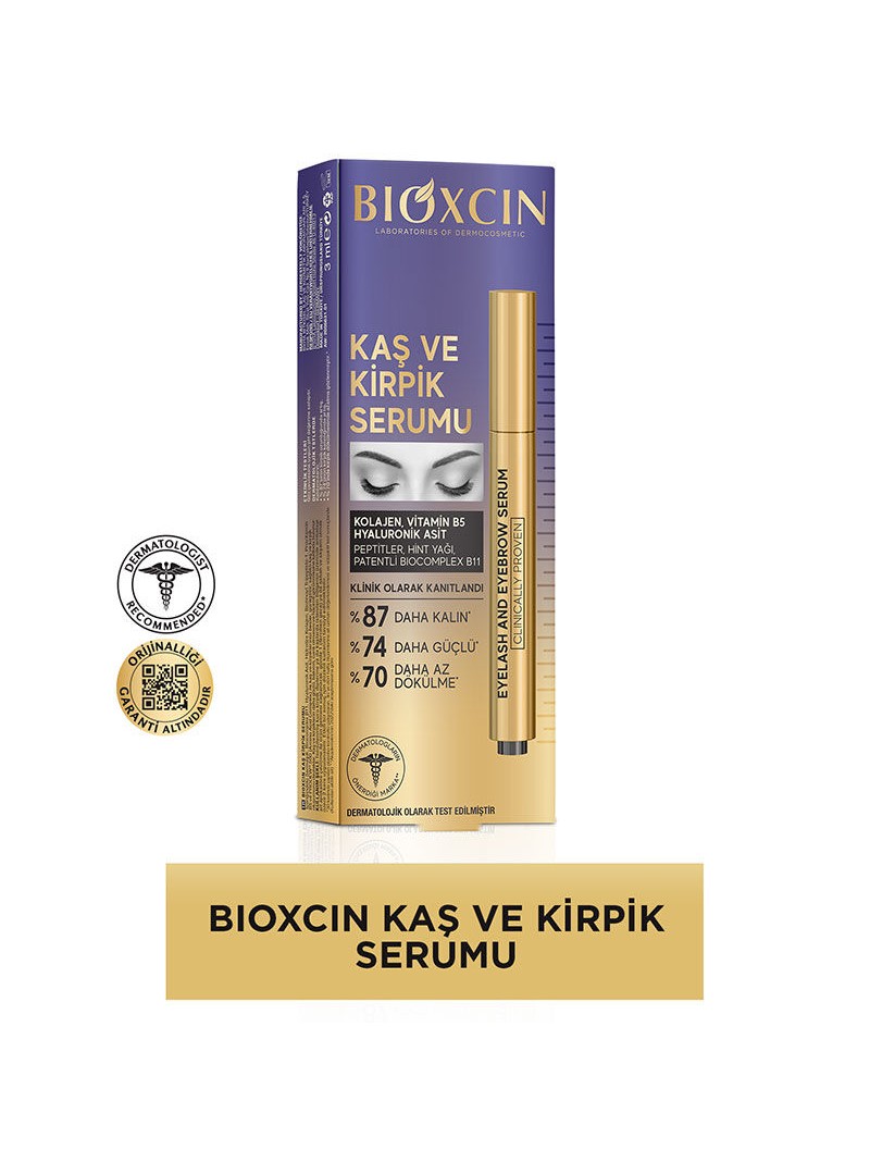 Bioxcn Kaş ve Kirpik Serumu 3 ml