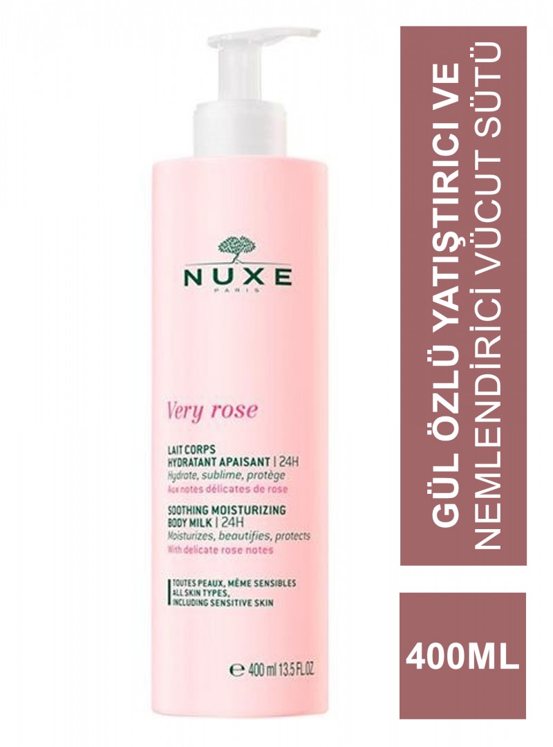 Nuxe Very Rose Soothing Moisturizing Body Milk 400 ml