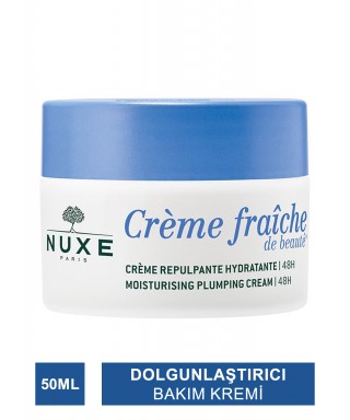 Nuxe Creme Fraiche Moisturizing Plumping Cream 48h 50 ml - Normal Ciltler İçin Nemlendirici Dolgunlaştırıcı Bakım Kremi