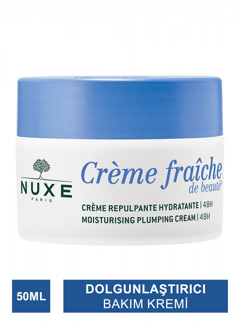 Nuxe Creme Fraiche Moisturizing Plumping Cream 48h 50 ml - Normal Ciltler İçin Nemlendirici Dolgunlaştırıcı Bakım Kremi