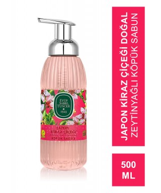 Eyüp Sabri Tuncer Japon Kiraz Çiçeği Doğal Zeytinyağlı Köpük Sabun 500 ml
