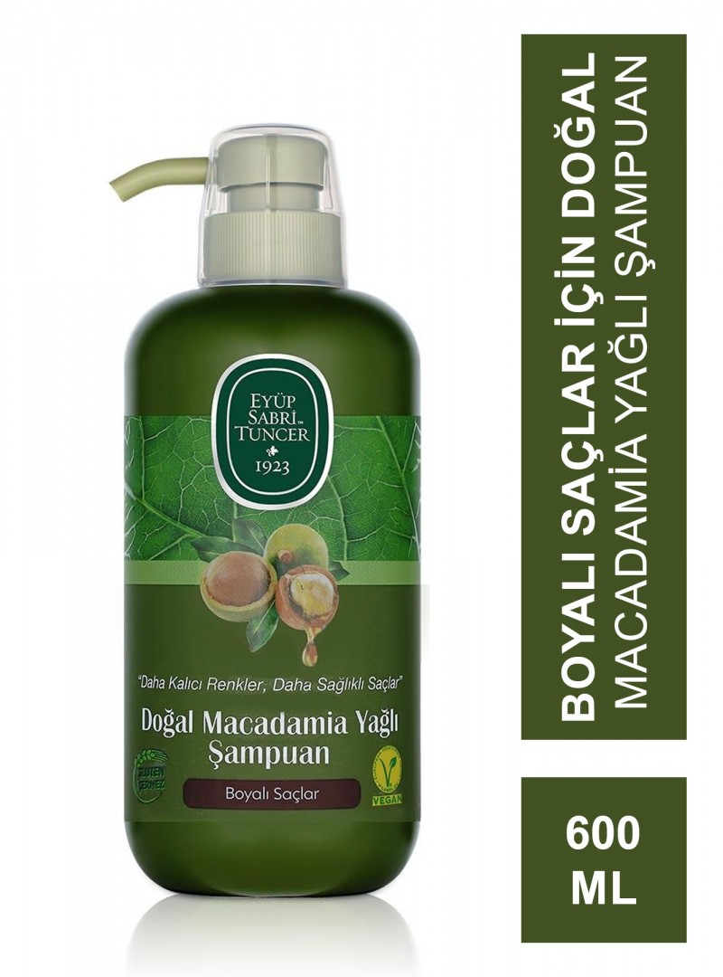 Eyüp Sabri Tuncer Macadamia Yağlı Şampuan 600 ml