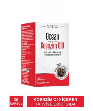 Ocean Koenzim Q10 100 Mg 30 Kapsül (S.K.T 05-2026)