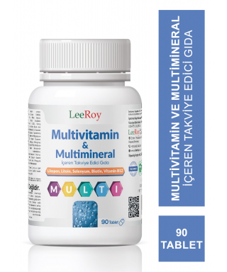 LeeRoy Multivitamin & Multimineral 90 Tablet