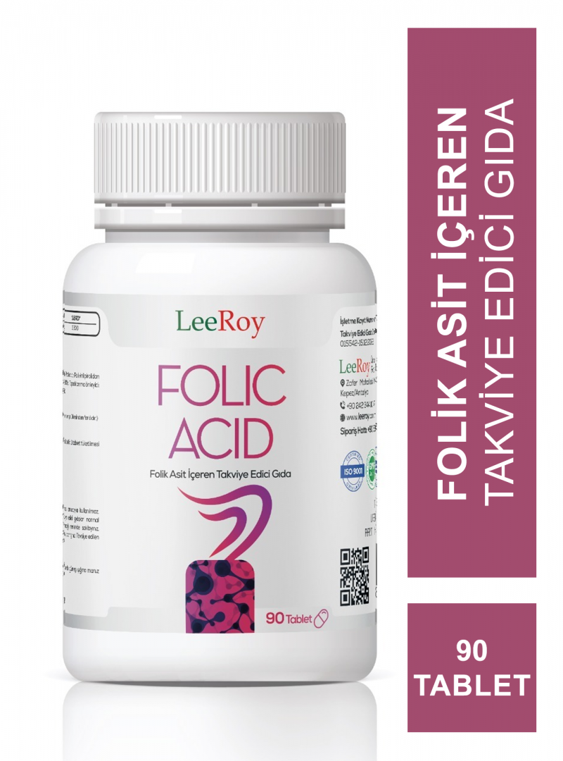 LeeRoy Folic Acid 90 Tablet
