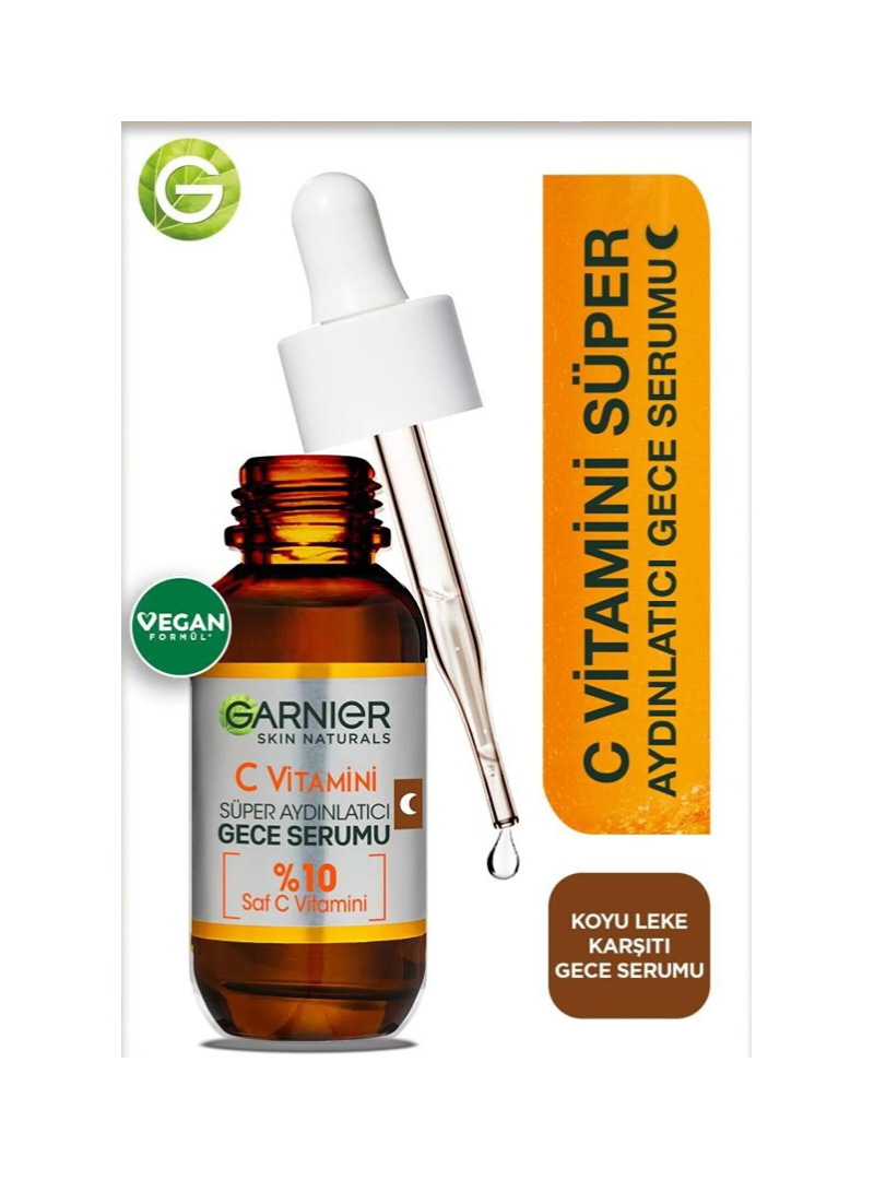 Garnier C Vitamini Süper Aydınlatıcı Gece Serumu 30 ml
