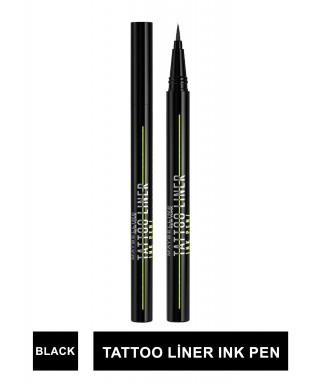 Maybelline New York Tattoo Liner Ink Pen - Black
