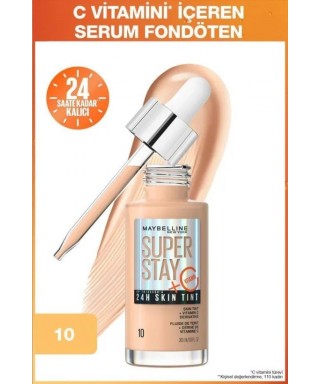Maybelline New York Super Stay Skin Tint Fondöten - 10 30ml