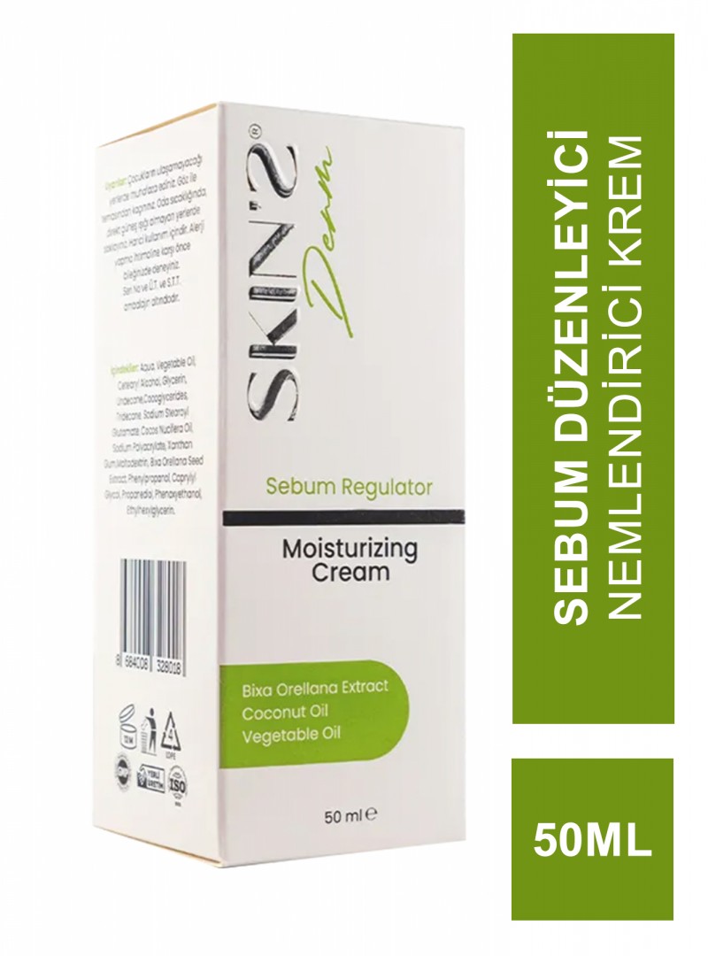 Skins Derm Sebum Regulator Moisturizing Cream 50 ml (S.K.T 01-2026)