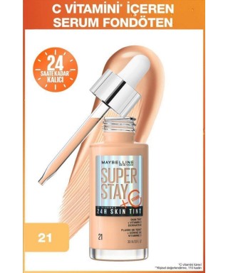 Maybelline New York Super Stay Skin Tint Fondöten - 21 30ml