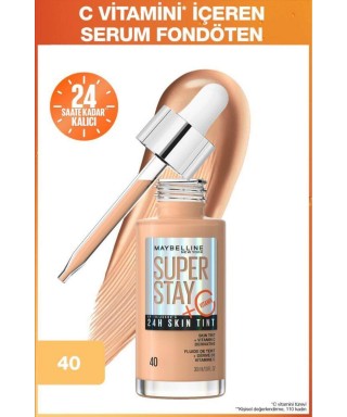 Maybelline New York Super Stay Skin Tint Fondöten - 40 30 ml