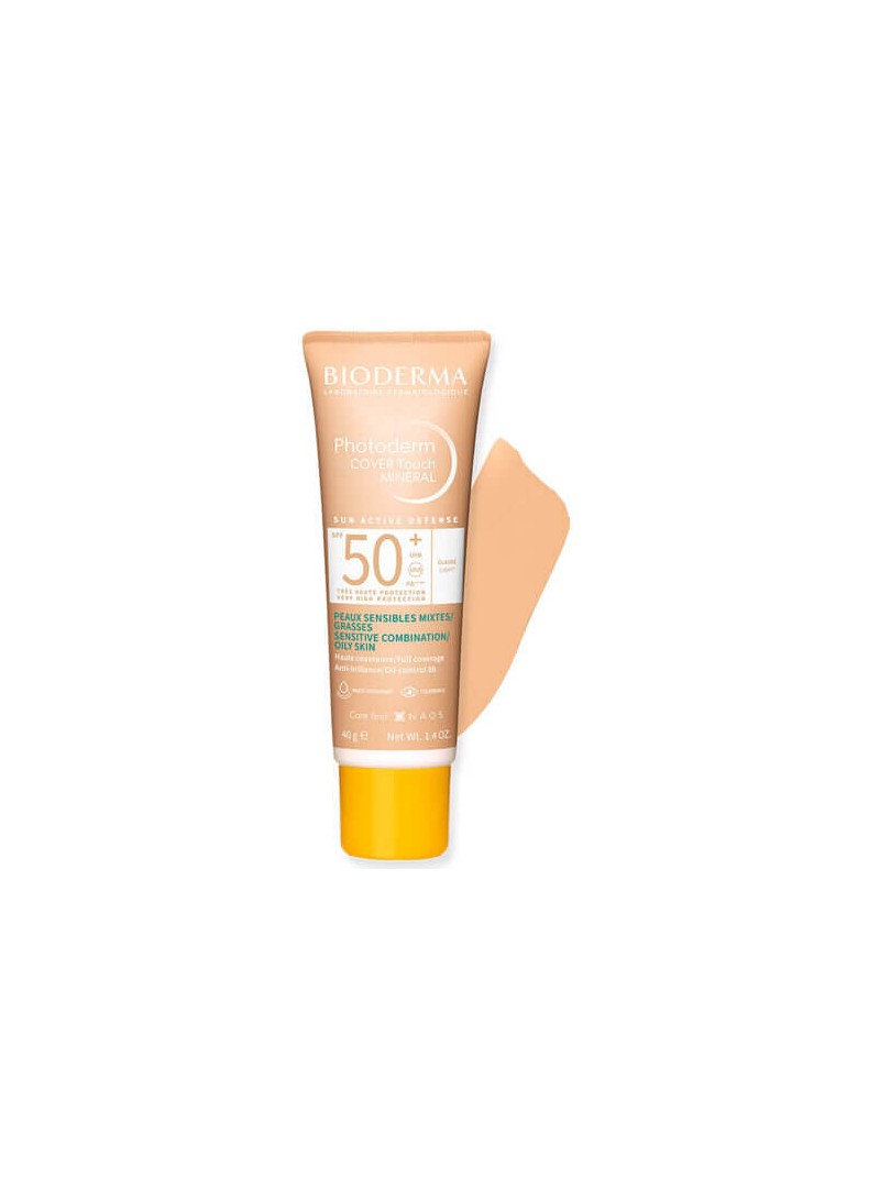 Bioderma Photoderm Cover Touch Mineral SPF50+ Light 40 ml
