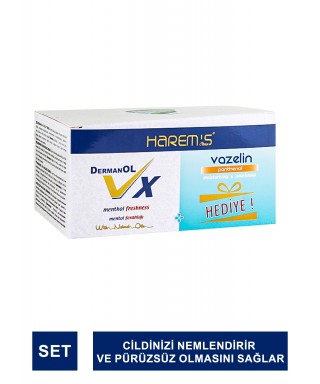 Harem's Dermanol Vx Vücut Kremi 40 ml + Harem's Vazelin 80 ml