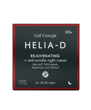 Helia-D Cell Concept Hücre Yenileyici Kırışıklık Karşıtı Gece Kremi 65+ 50ml
