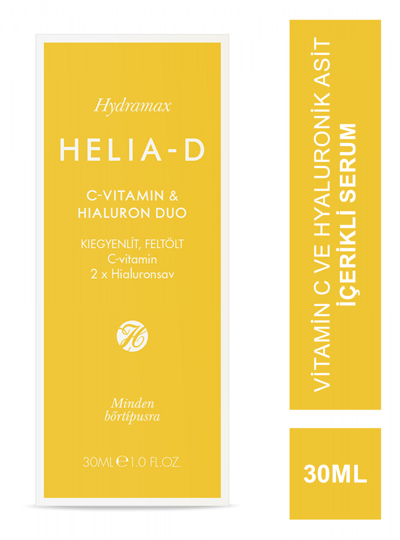 Helia-D Hydramax Vitamin C ve Hyaluronik Asit İkilisi 30 ml