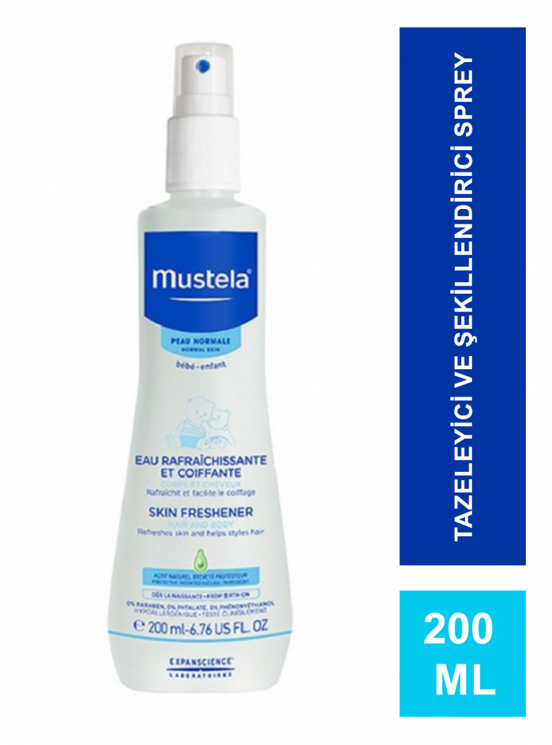 Mustela Skin Freshener Hair & Body Saç ve Vücut Spreyi 200 ml