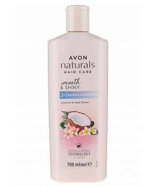 Avon Naturals Hindistan Cevizi Ve Tiare Çiçeği Kokulu Şampuan Ve Saç Kremi 700 ml