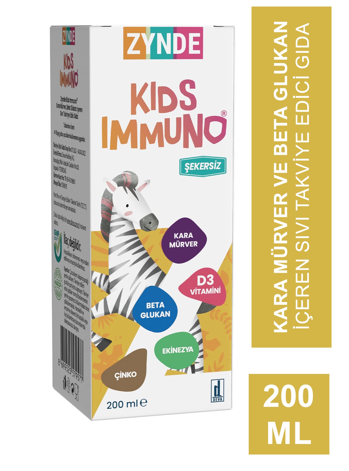 Outlet - Zynde Kids Immuno 200 ml (S.K.T 09-2024)