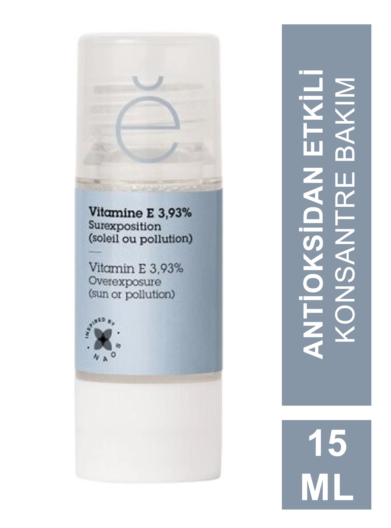 Outlet - Etat Pur E Vitamini %3,93 Antioksidan Etkili Saf Konsantre Bakım 15 ml (S.K.T 09-2024)