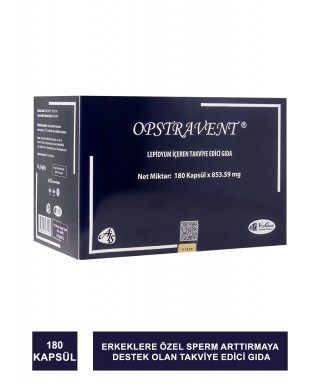 Outlet - Opstravent Lepidyum İçeren Takviye Edici Gıda 180 Kapsül