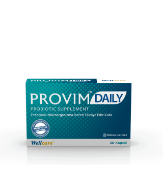 Wellcare Provim Daily Probiyotik Mikroorganizma 30 Kapsül