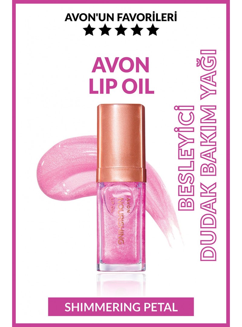 Avon True Nourishing Lip Oil Dudak Bakım Yağı ( Shimmering Petal )