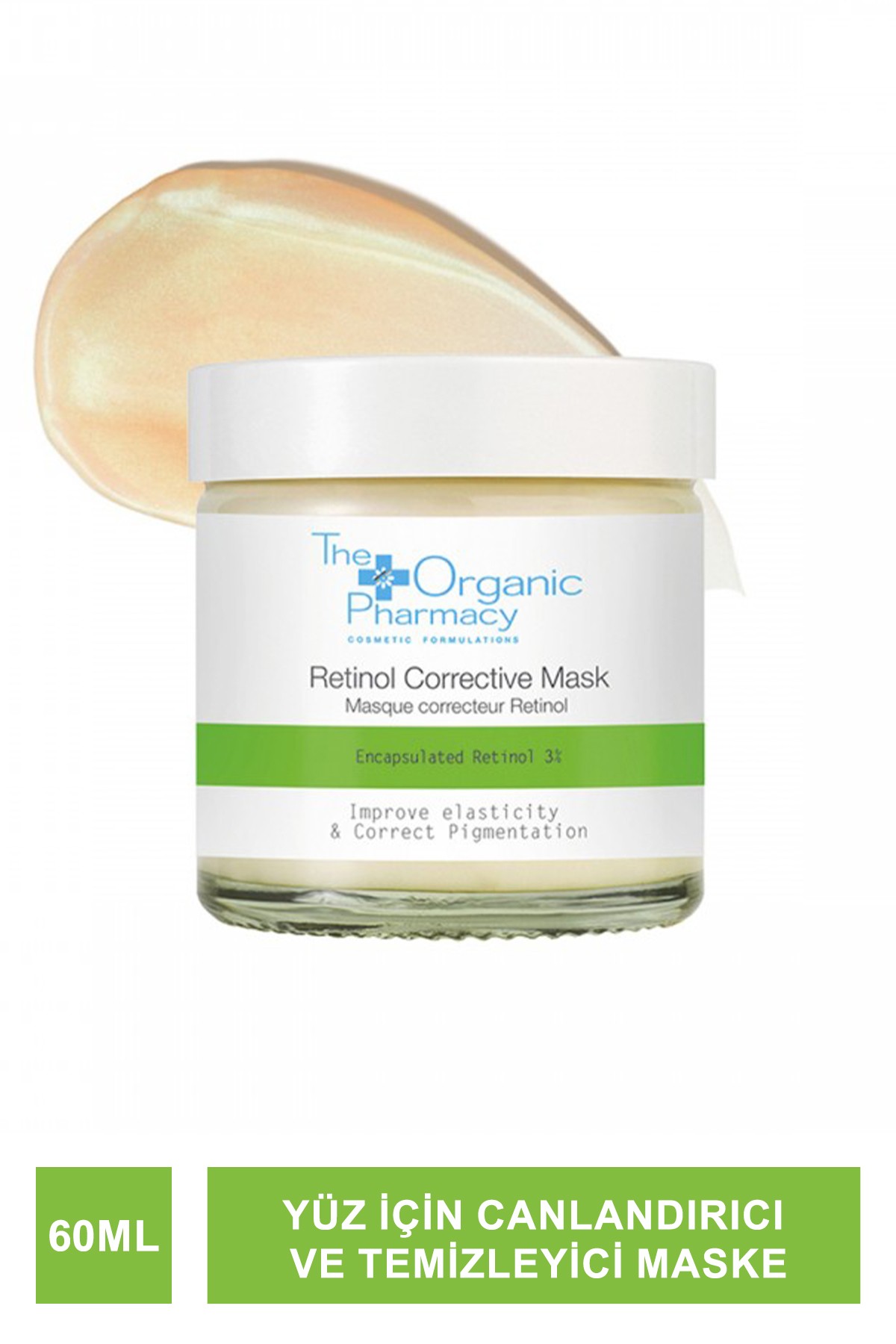 Outlet - The Organic Pharmacy Retinol Corrective Mask 60 ml (S.K.T 09-2024)