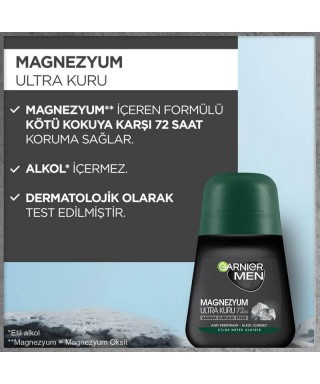 Garnier Men Magnezyum Roll-on Deodorant 50 ml