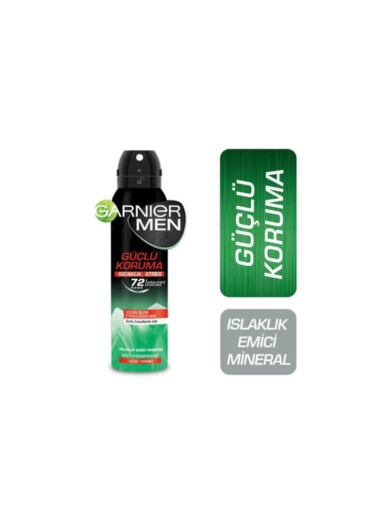 Garnier Men Güçlü Koruma Sprey Deodorant 150 ml
