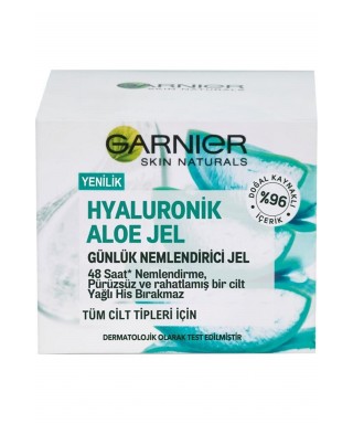 Garnier Hyaluronik Aloe Jel - Günlük Nemlendirici Jel ( Normal Ciltler ) 50 ml