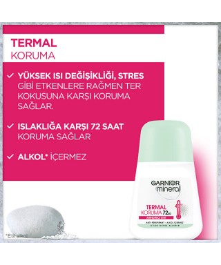 Garnier Mineral Termal Koruma Roll-On Deodorant 50 ml