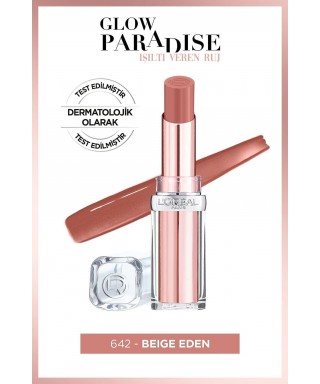 Loreal Paris Glow Paradise Balm-in-Lipstick - Işıltı Veren Ruj 642 Beige Eden