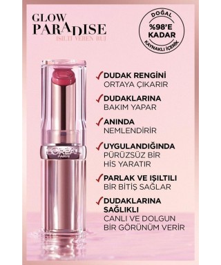 Loreal Paris Glow Paradise Balm-in-Lipstick - Işıltı Veren Ruj 353 Mulberry Ecstatic