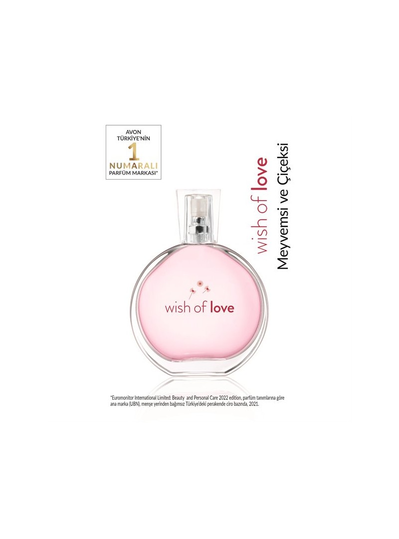 Avon Wish of Love EDT Kadın Parfüm Bahara Özel Ambalaj 50 ml