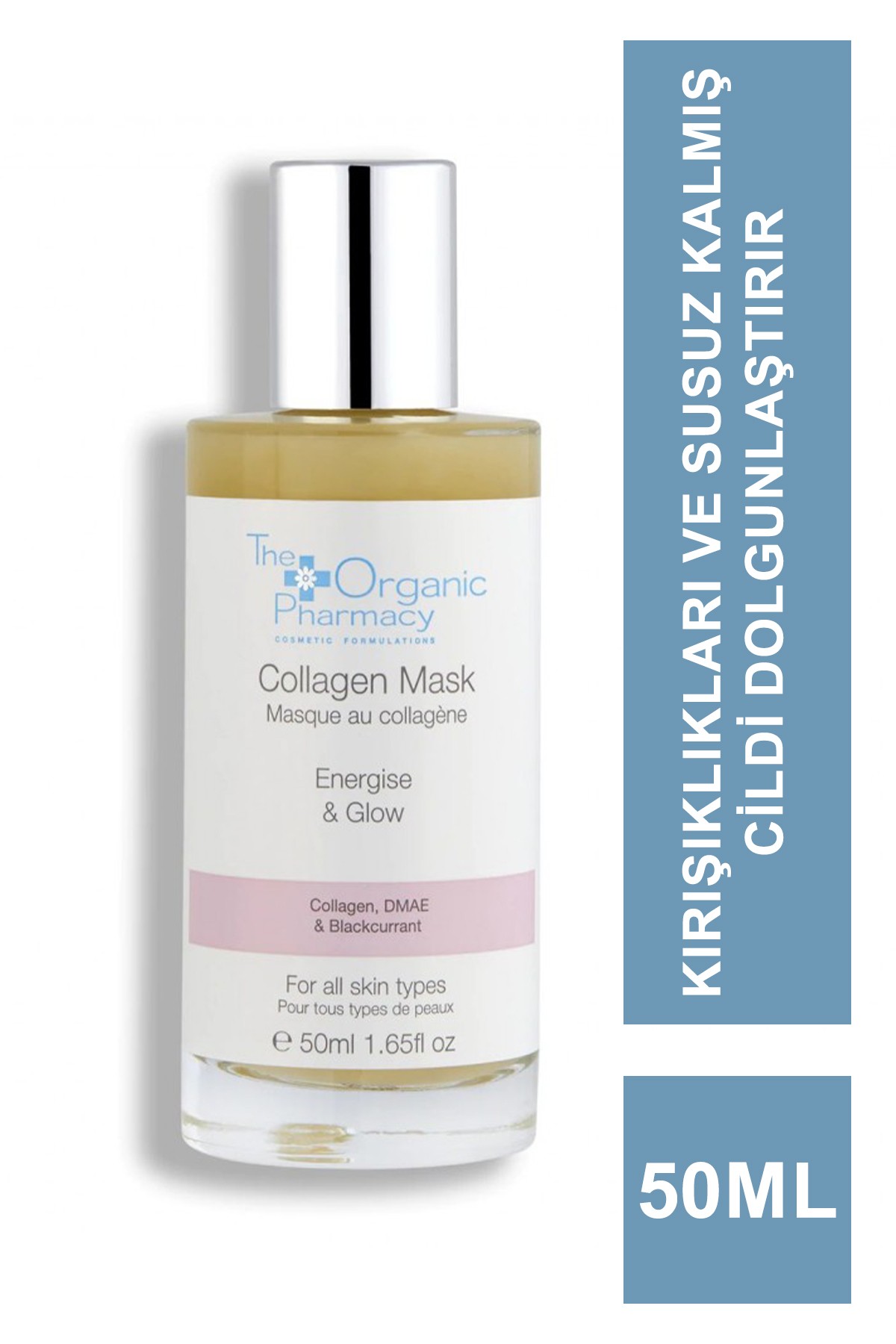 Outlet - The Organic Pharmacy Collagen Boost Mask 50ml (S.K.T 11-2024)