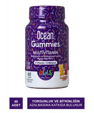 Ocean Gummies Multivitamin 60 Yumuşak Tablet