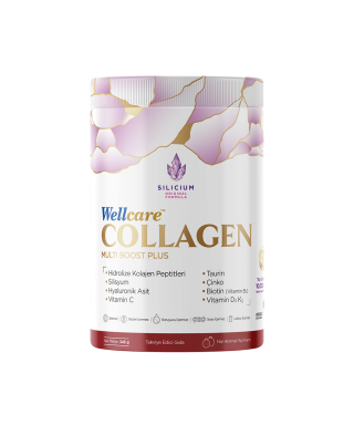 Wellcare Collagen Multi Boost Plus Toz Form ( Nar Aroamlı ) 345gr