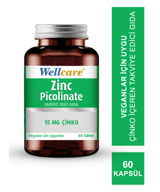 Wellcare Zinc Picolinate 15mg 60 Tablet