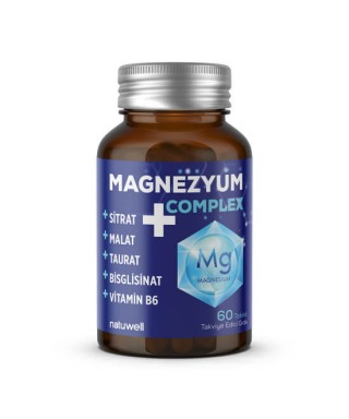 Natuwell Magnezyum Complex+ 60 Tablet