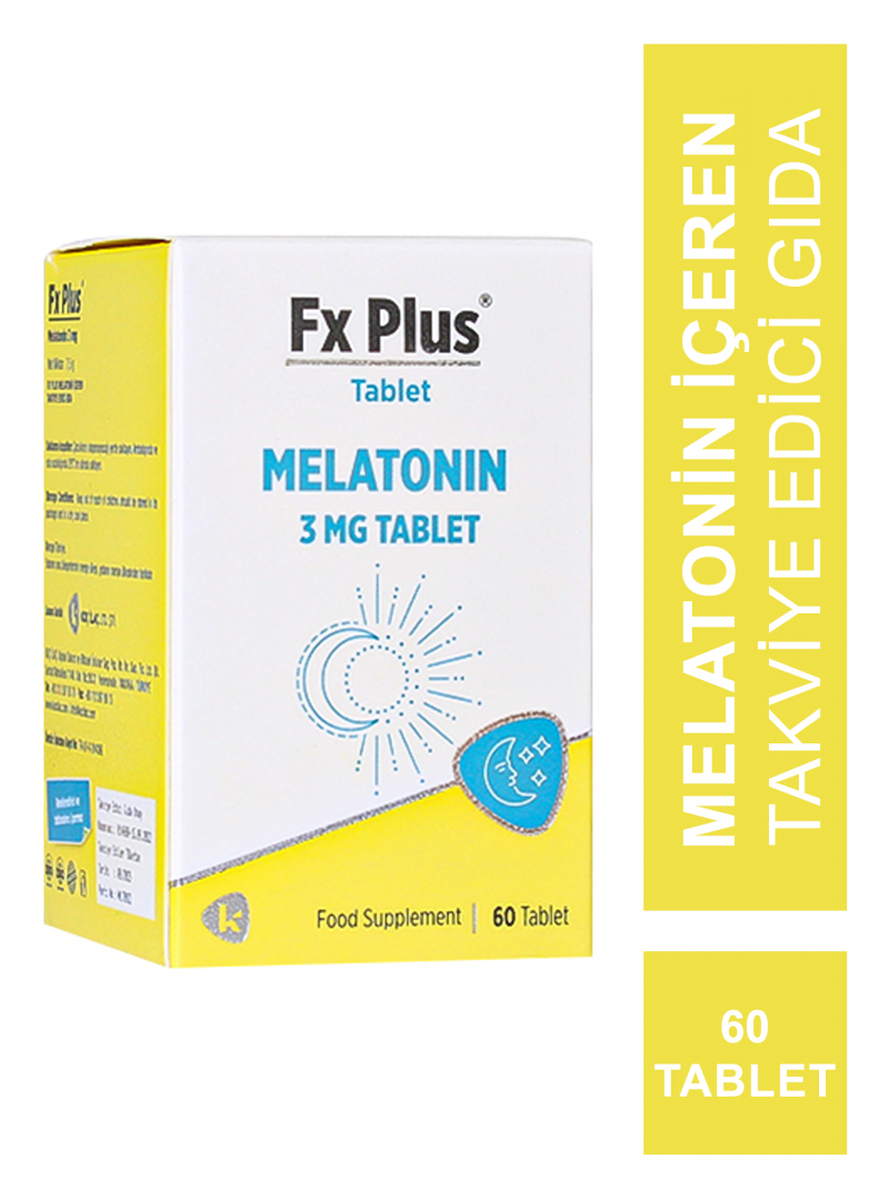 Fx Plus Melatonin 3mg 60 Tablet