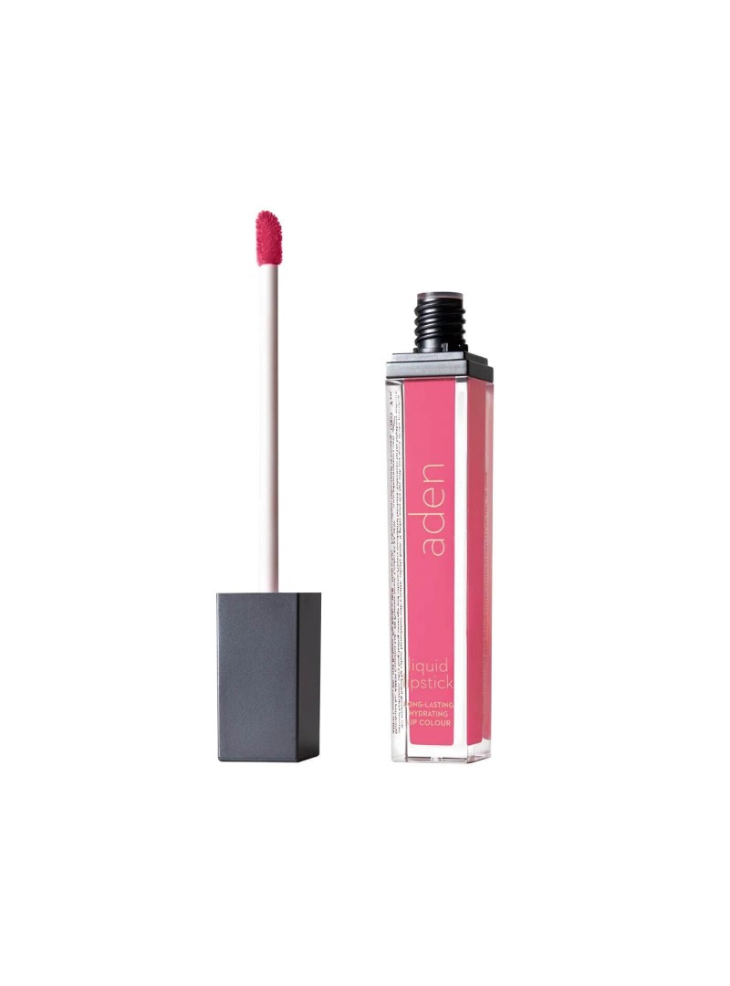 Aden Liquid Lipstick ( 12 Brink Pink )