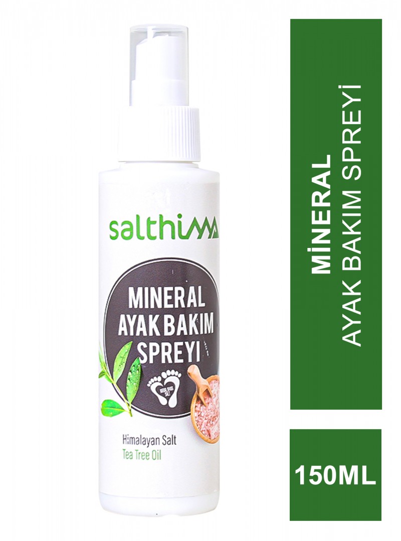 Salthima Mineral Ayak Bakım Spreyi ( Ayak Ve Tırnak Mantarı ) 150 ml (S.K.T 09-2025)