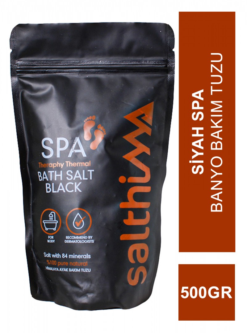 Salthima Siyah Spa Banyo Bakım Tuzu 500 gr
